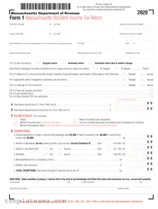 Fill Your Ma Resident Form