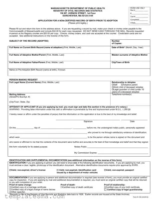 Fill Your Massachusetts R 109 Form
